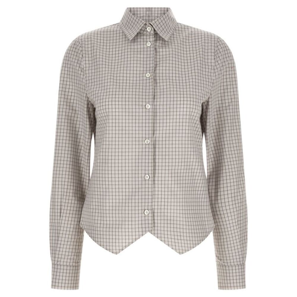 Maison Margiela Beige Cotton Women's Blouse